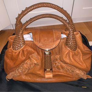 Fendi Spy Bag 19"L x 6"W x 10"H.